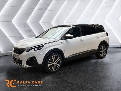 Begagnad Peugeot 5008 GT-line 177 HK (130 kW) 2018 Vit SUV