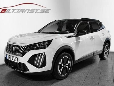 Vit Begagnad 2024 Peugeot 2008 GTi SUV | 279 900 kr (Marknadspris)