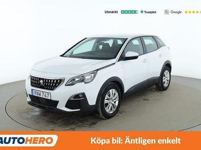 Vit Begagnad 2017 Peugeot 3008 Active SUV | 149 000 kr (Marknadspris)