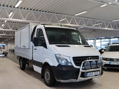 begagnad Mercedes Sprinter 213 BlueTEC Chassi 7G FLAK 3-SITS