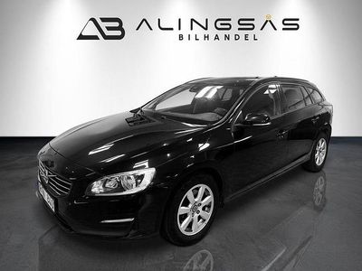 Svart Begagnad 2014 Volvo V60 Kinetic Kombi | 89 900 kr (Marknadspris)