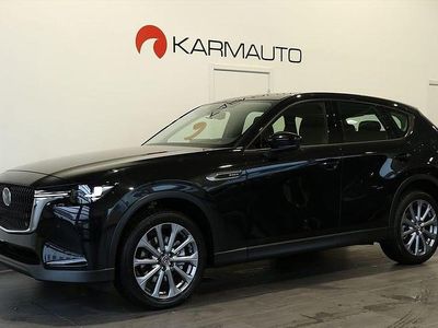 Svart Ny 2025 Mazda CX-60 Exclusive-Line SUV | 539 900 kr (Bra pris)