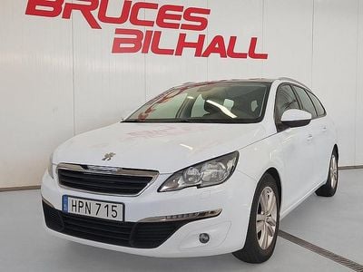 Begagnad Peugeot 308 SW Active 131 HK (96 kW) 2014 Vit Kombi