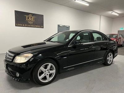Svart Begagnad 2009 Mercedes C180 Avantgarde Sedan | 79 900 kr (Marknadspris)