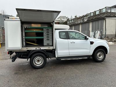 begagnad Ford Ranger SuperCab 2.2 TDCi 4x4 XLT EU6 SKÅP INREDD 1ÄGARE