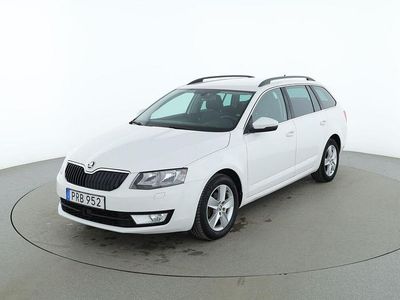 Begagnad Skoda Octavia Ambition 112 HK (82 kW) 2016 Vit Kombi