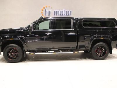 Svart Begagnad 2021 Chevrolet Silverado Pickup | 1 199 000 kr