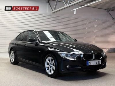 Begagnad BMW 320 Sport Line 184 HK (135 kW) 2012 Svart Sedan