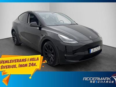 Svart Begagnad 2023 Tesla Model Y Long Range AWD SUV | 434 900 kr (Lite dyr)
