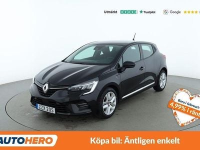 Begagnad Renault Clio V Intens 91 HK (66 kW) 2021 Svart Halvkombi