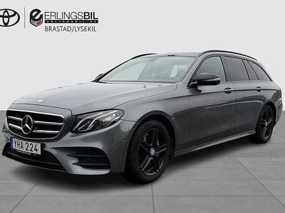 Grå Begagnad 2016 Mercedes E220 AMG line Kombi | 229 000 kr (Marknadspris)