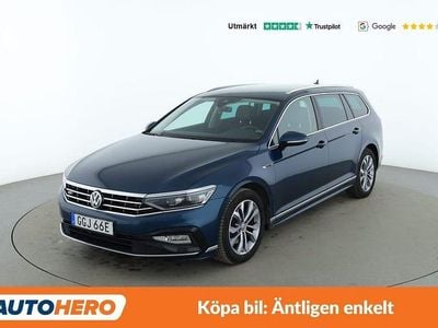Begagnad VW Passat R-line 192 HK (141 kW) 2020 Blå Kombi