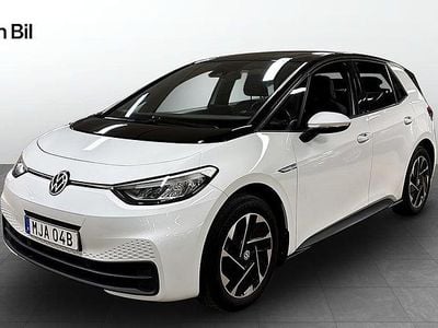 Glacier white metallic bl Begagnad 2022 VW ID.3 Pro Halvkombi | 284 800 kr (Marknadspris)