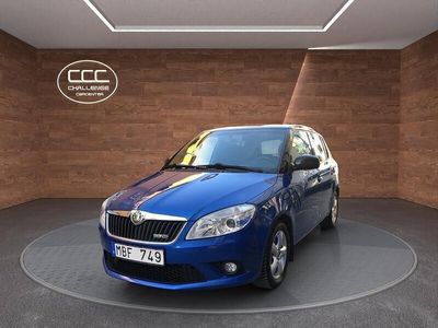 begagnad Skoda Fabia 1.4 TSI RS 5028 MIL Ny Servad Ny besiktad