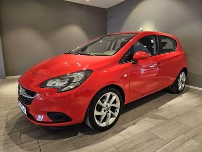 Begagnad Opel Corsa 91 HK (66 kW) 2018 Röd Halvkombi