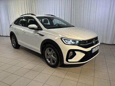 Pure white Begagnad 2022 VW Taigo R-line SUV | 229 000 kr (Marknadspris)