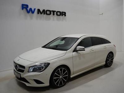 Begagnad Mercedes CLA220 Shooting Brake 177 HK (130 kW) 2016 Vit Kombi