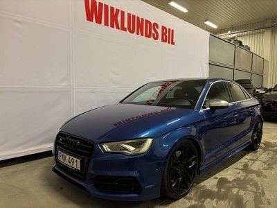 Begagnad Audi S3 301 HK (221 kW) 2015 Blå Sedan