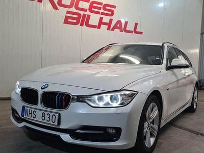 Vit Begagnad 2013 BMW 318 Sport Line Kombi | 149 900 kr (Marknadspris)