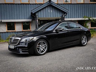Svart Begagnad 2019 Mercedes S450 AMG Sedan | 659 900 kr