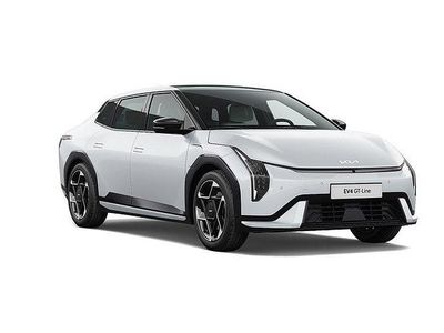 Snow white pearl Ny 2026 Kia EV4 GT-Line Halvkombi | 644 900 kr (Dyr)