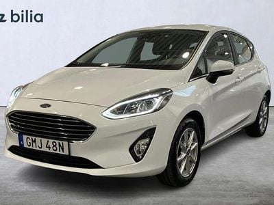 Begagnad Ford Fiesta Titanium 95 HK (69 kW) 2020 Vit Halvkombi
