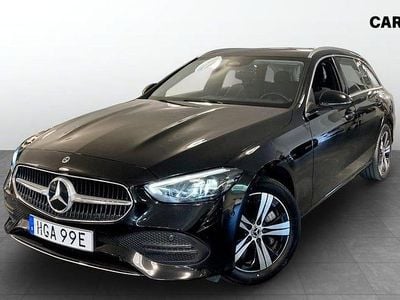 Svart Begagnad 2022 Mercedes C300 Kombi | 339 900 kr (Marknadspris)