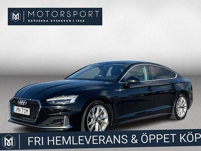 Begagnad Audi A5 Sportback Proline 266 HK (195 kW) 2020 Svart Halvkombi