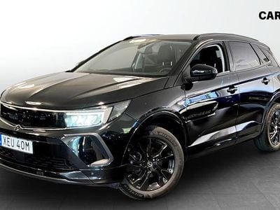 Svart Begagnad 2022 Opel Grandland X GS Line SUV | 194 900 kr (Marknadspris)
