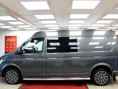 begagnad VW Transporter T5T30 2.0 TDI 4Motion Euro 6-Värm Drag 2018, Minibuss