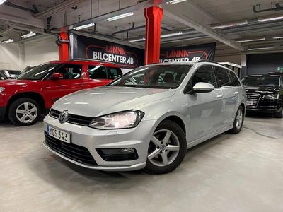 Begagnad VW Golf VII R-line 150 HK (110 kW) 2016 Silver Kombi
