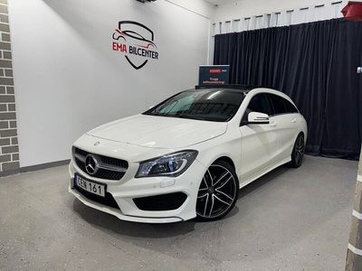 Begagnad Mercedes CLA200 Shooting Brake AMG 136 HK (100 kW) 2015 Vit Kombi