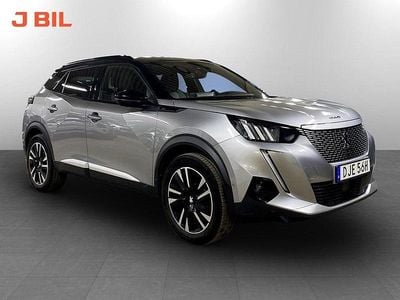 Begagnad Peugeot e-2008 GTi 100 kW (136 HK) 2021 Grå SUV