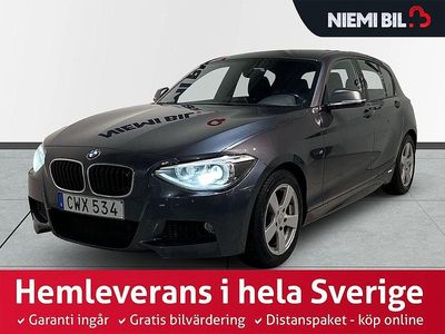 Begagnad BMW 116 M Sport 136 HK (100 kW) 2014 Grå Halvkombi