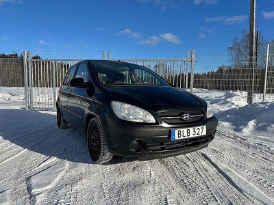 Begagnad Hyundai Getz 97 HK (71 kW) 2007 Svart Halvkombi