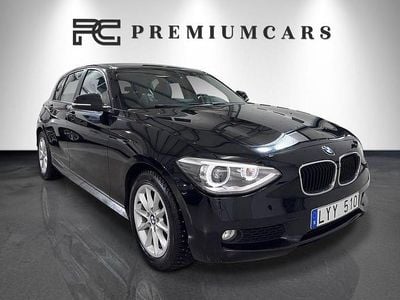 Svart Begagnad 2012 BMW 116 Halvkombi | 99 900 kr