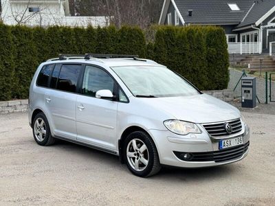 begagnad VW Touran 2.0 EcoFuel Nybesiktad, 109hk, 2008