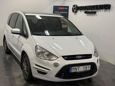 Vit Begagnad 2012 Ford S-MAX Business Edition Minibuss | 64 900 kr (Bra pris)