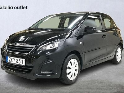 Svart Begagnad 2018 Peugeot 108 Active Halvkombi | 79 900 kr (Marknadspris)