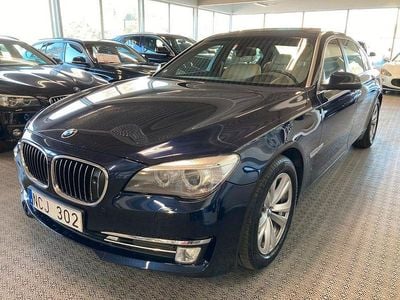 Begagnad BMW 730L Shadowline 258 HK (189 kW) 2012 Blå Sedan