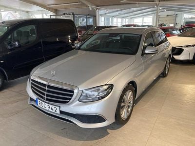Begagnad Mercedes E220 Exclusive 194 HK (142 kW) 2017 Silver Kombi
