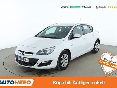 Begagnad Opel Astra drive 141 HK (103 kW) 2015 Vit Halvkombi
