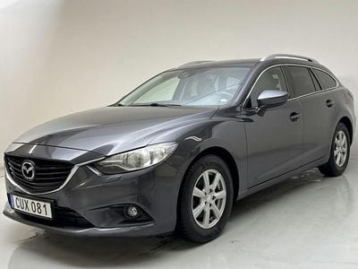Grå Begagnad 2014 Mazda 6 Optimum Kombi | 98 000 kr (Superpris)