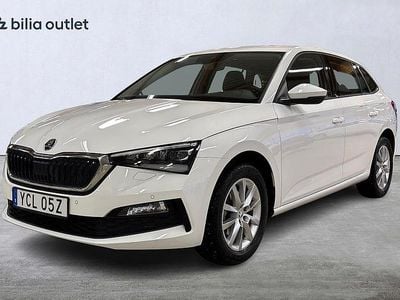 Begagnad Skoda Scala Style 110 HK (80 kW) 2022 Vit Halvkombi