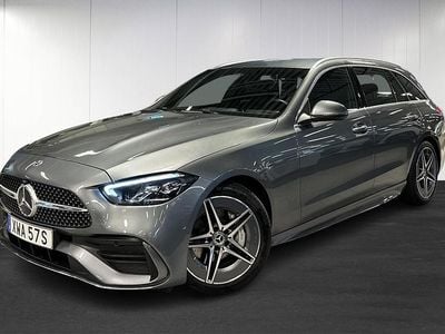 Begagnad Mercedes C200 AMG line 204 HK (150 kW) 2024 Grå (grey) Kombi