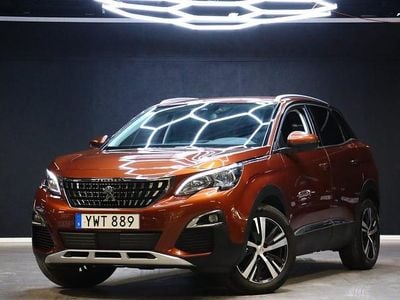 Begagnad Peugeot 3008 Allure 131 HK (96 kW) 2017 Mörkbrun (brun) SUV
