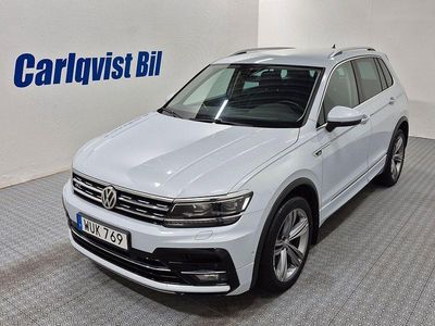Vit (white silver metallic) Begagnad 2019 VW Tiguan R-line SUV | 285 000 kr (Lite dyr)