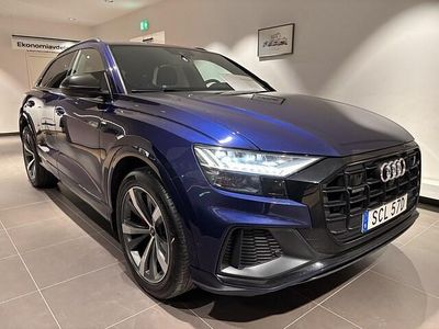 Blå Begagnad 2020 Audi Q8 S-Line SUV | 579 900 kr (Marknadspris)
