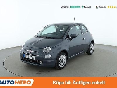 Grå Begagnad 2019 Fiat 500 Lounge Halvkombi | 92 000 kr (Bra pris)