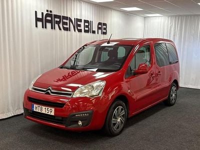 Röd Begagnad 2016 Citroën Berlingo Minibuss | 129 900 kr